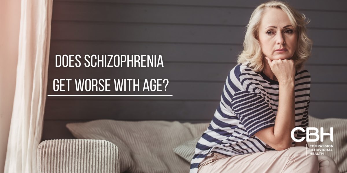does schizophrenia get worse with age
