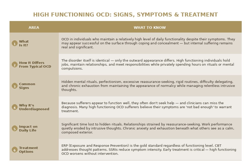 high functioning ocd