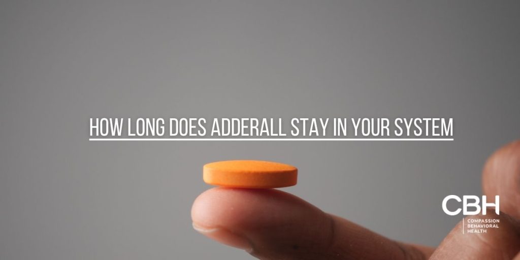 how long does adderall stay in your system