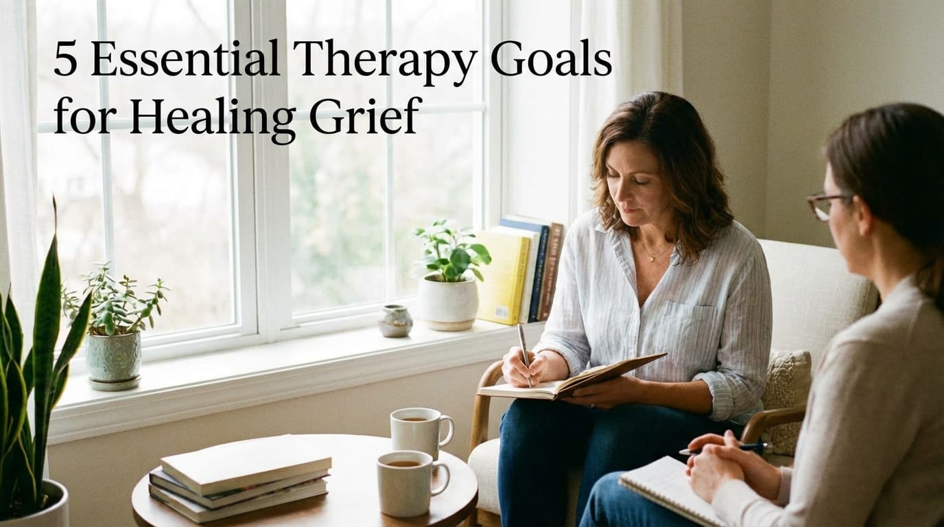 5 Essential Therapy Goals for Healing Grief