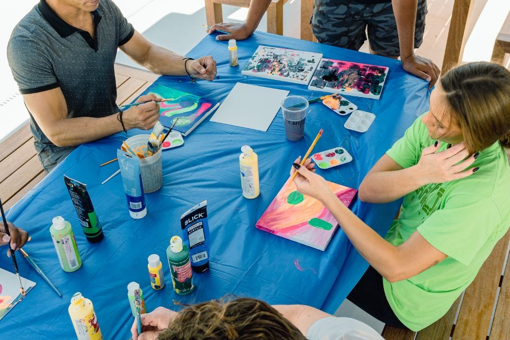 Outpatient therapy session in Hollywood, Florida focused on mental health recovery