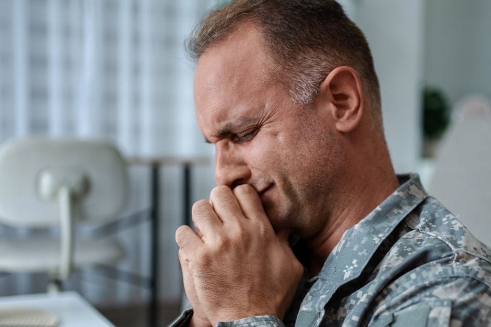 Therapist supporting a patient during an anxiety therapy session in Fort Lauderdale